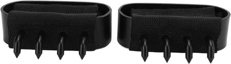 SASKATE 4 Tooth Spikes Crampon Hooks Adjustable Wristband Steel Nylon Climbing Hand Claw for Trees Wall Rock Climbing with Traditional Claw Design - Image 4